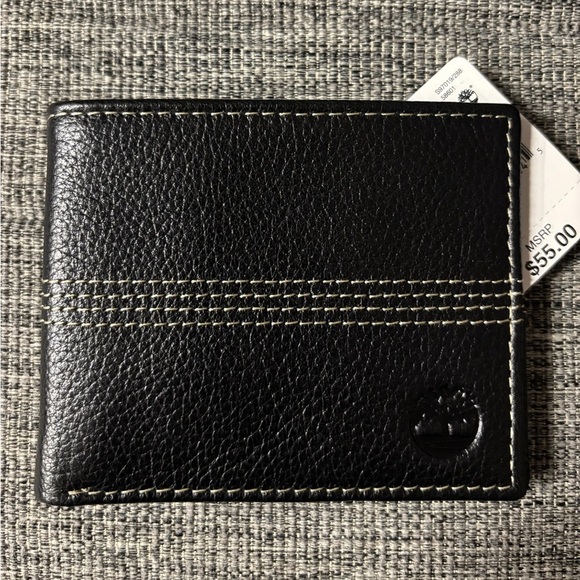 Timberland Other - TIMBERLAND BLACK LEATHER WALLET